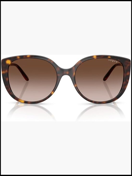 Low Bridge Fit Butterfly Sunglasses with UV Protection main image 5